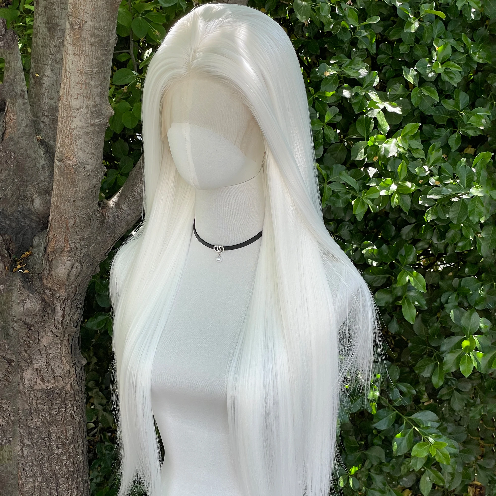 Lace Front Wig Lace Wigs Synthetic Wigs Womens Synthetic Wigs 26 Inch Long Straight for Women