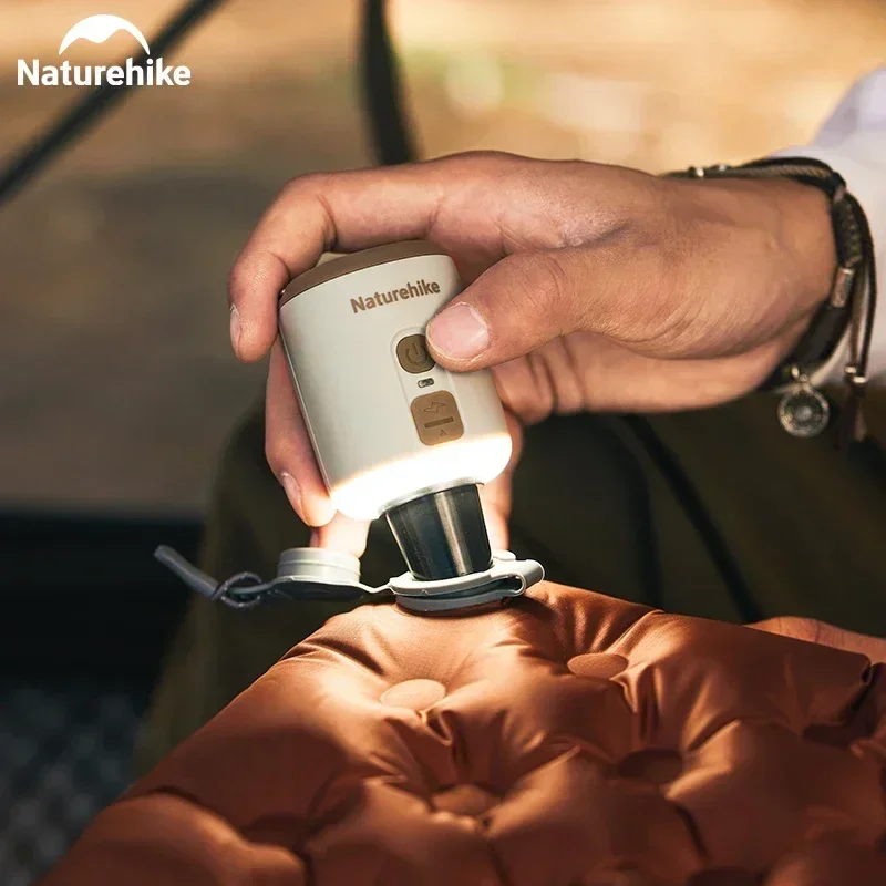 

Портативный многофункциональный электрический воздушный мини-насос Naturehike, надувная Ультралегкая палатка для кемпинга, светильник Tool usb, Выживание