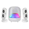 40W High Power Bass Music Box 9D Surround Sound Column Full Screen Transparent Caixa De Som Bluetooth Speakers Stereo Surround 6