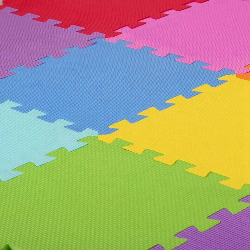 Play Mats Puzzle Modular Colored 20 Pieces 30X30 Cm Soft Eva Foam Children's Puzzle Rug For Tatami 5