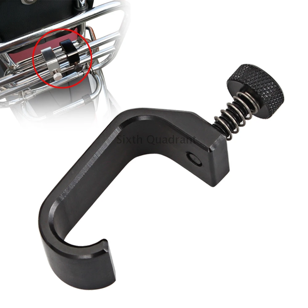 Adjustment Motorcycle Black Bag Frame Hook Crotchet Grips Aluminum For Vespa All Model Gts Gtv Lx Lxv 50 125 250 300 New