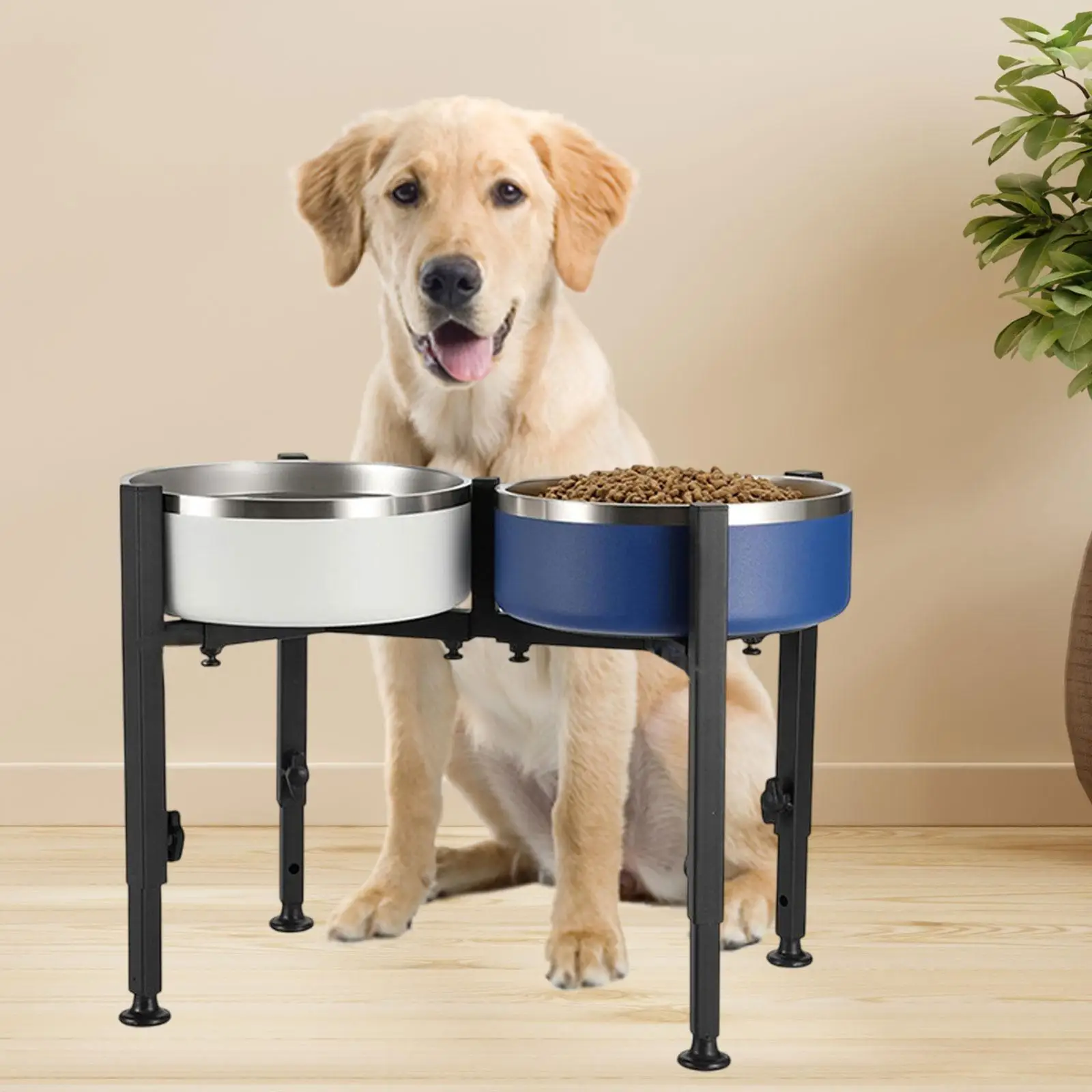 Cat Bowls Elevated Stand,Raised Cat Food Bowl Rack for Food and Water,Pet Feeder