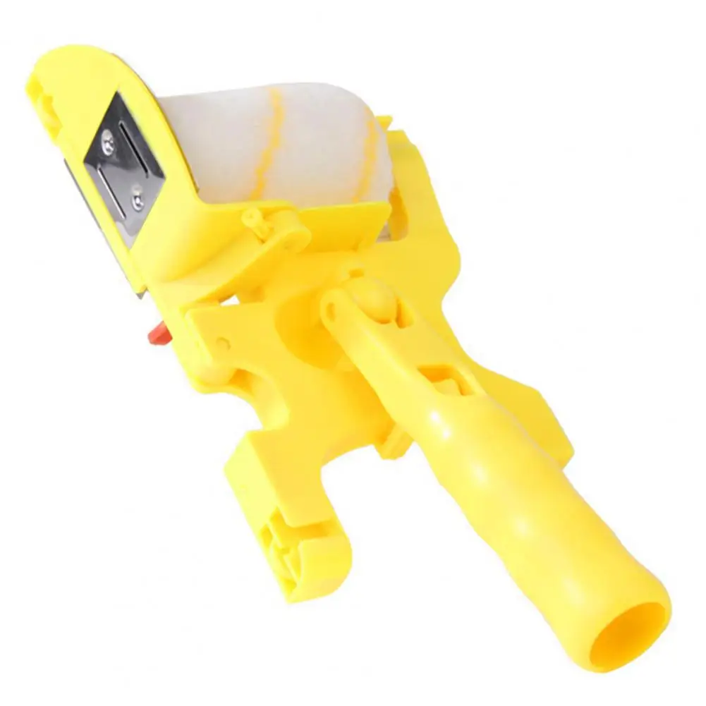 

Lightweight 1 Set Practical Paint Roller Brush Paint Edger Combo Set Plastic Paint Roller Brush Reusable Factory Supplies
