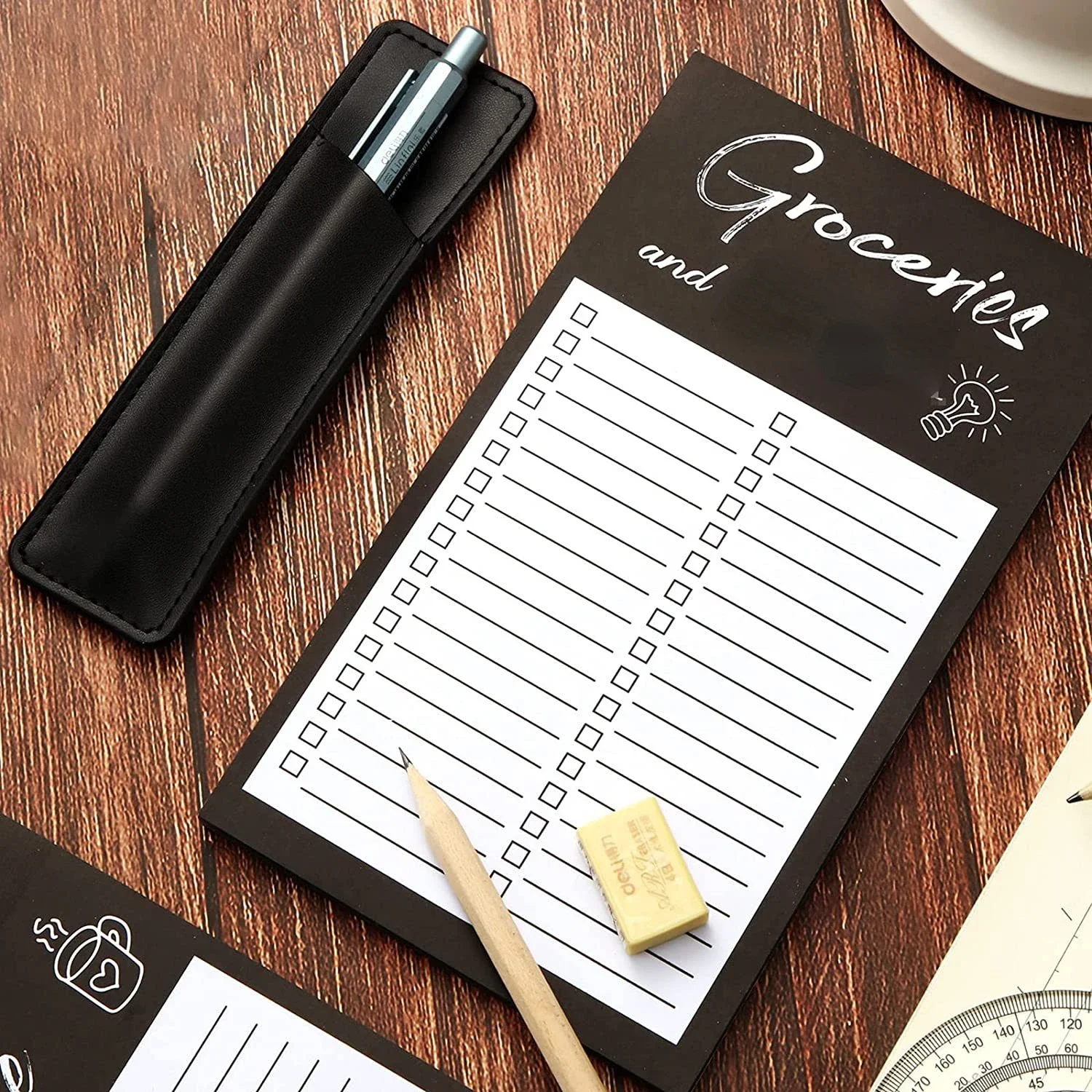 50 Sheets Fridge Magnetic Notepads Cute Memo Pads To Do List Grocery Shopping List  Planner Grocery Sticker Message Board Notes 3