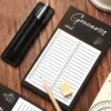 50 Sheets Fridge Magnetic Notepads Cute Memo Pads To Do List Grocery Shopping List  Planner Grocery Sticker Message Board Notes 3