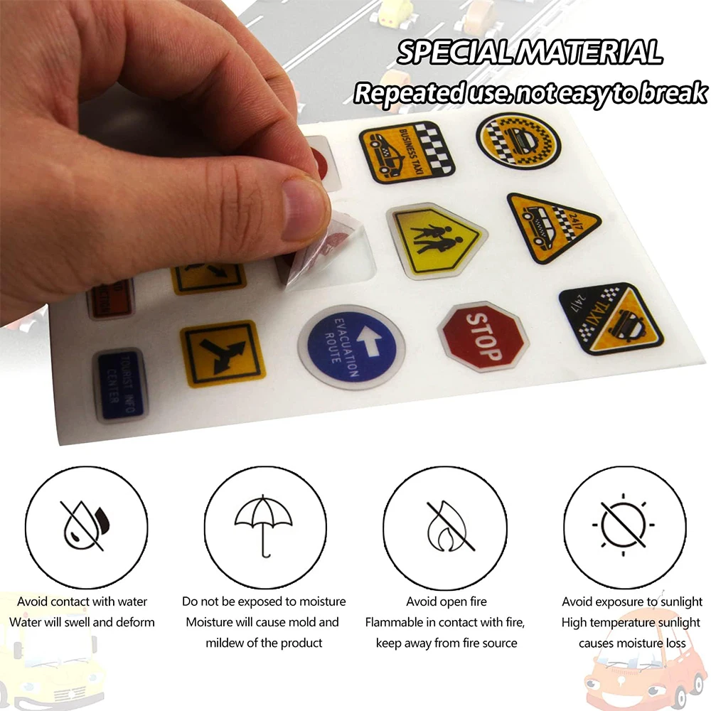 1 stücke Autobahn Eisenbahn Zug Track Kurve Design Aufkleber Washi Tape DIY Kreative Verkehrs Klebrige Masking Tape Papier Spielzeug auto Kind Spiel – Detail 10
