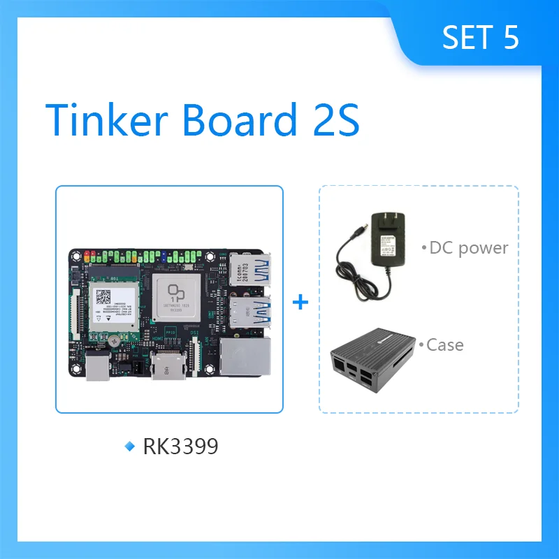 ASUS Tinker Board 2S Rockchip RK3399 アームベースのシングル