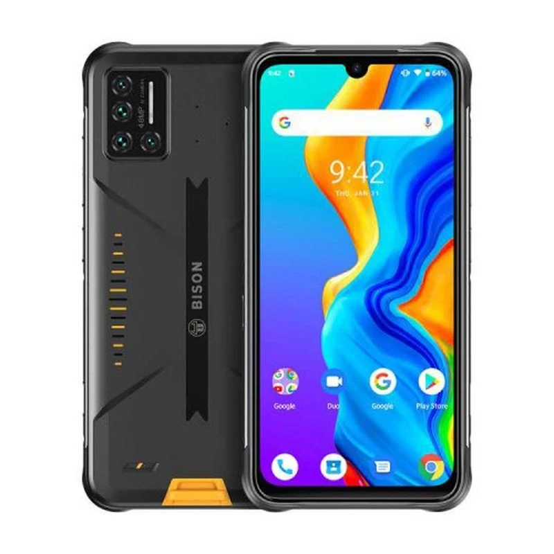 UMIDIGI BISON 6GB RAM 128GB ROM Rugged SmartPhone 48MP Matrix Quad Camera 6.3" NFC Android 10 IP68 IP69K Waterproof Moblie Phone  poco best gaming phone