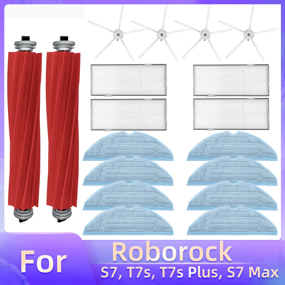 Spare Parts For Roborock S7 S70 S75 S7Max S7MaxV T7S T7S Plus Main Side ...