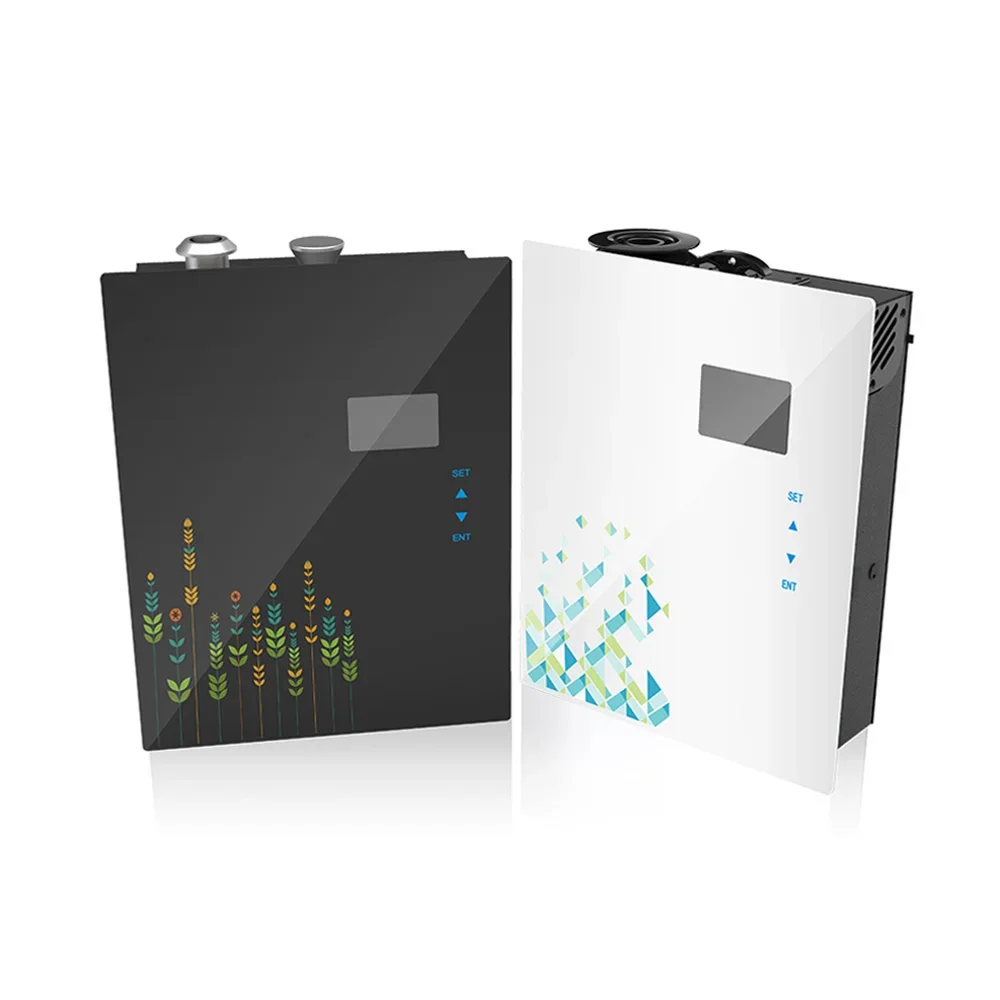 

Industrial Metal Design Perfume Mist Making Aroma Dispenser Essential Oil Electric Automatic Spray Air Freshener Machine