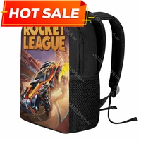 Fashion Kids School Bag Game Rocket League Graphic Print Backpack for Kindergarten Boys Practical Travel Book Bags 2