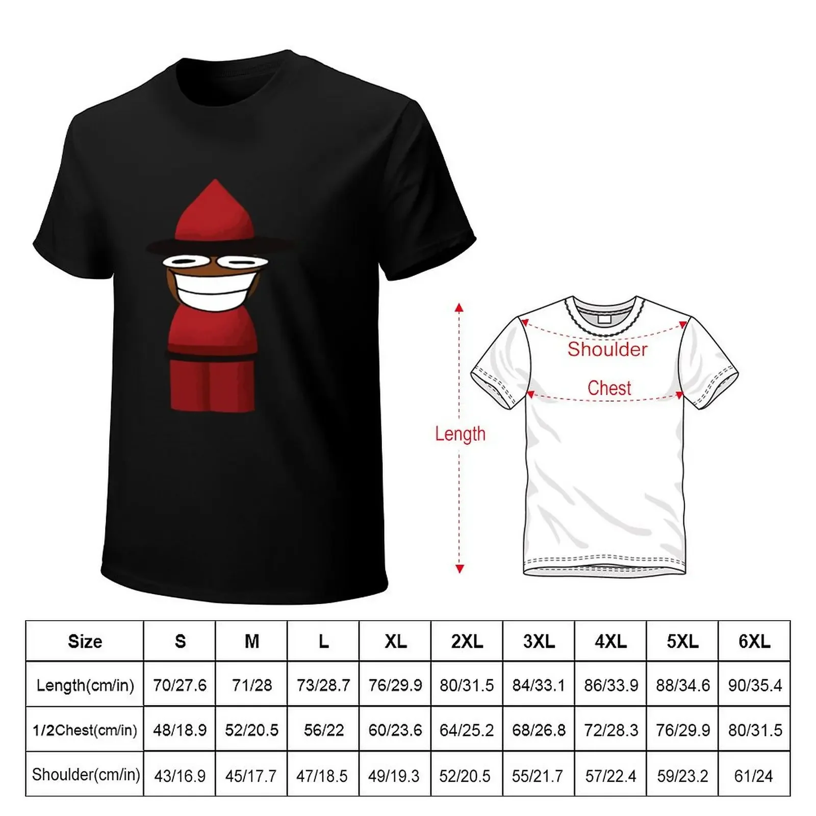 expunged fnf T-shirt blanks plain mens graphic t-shirts anime