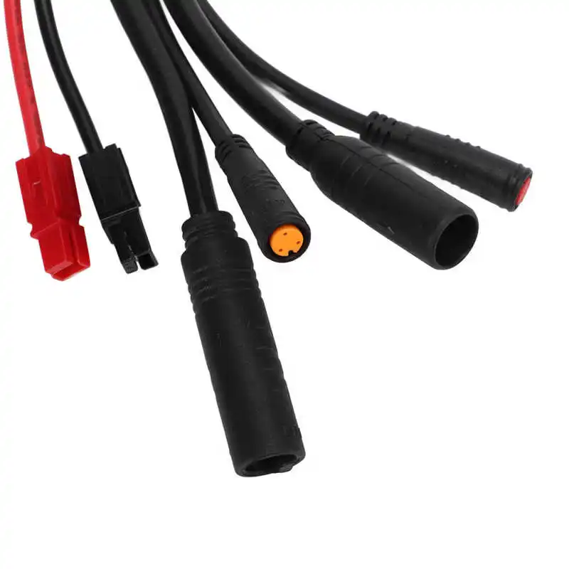 Electric Bike Motor Controller Modification Kit with 22A Controller + GD01 Panel + Throttle Dial Boost Sensor 1 to 2 Wire