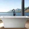 Freestanding Bathtub Faucet with Hand Shower 5