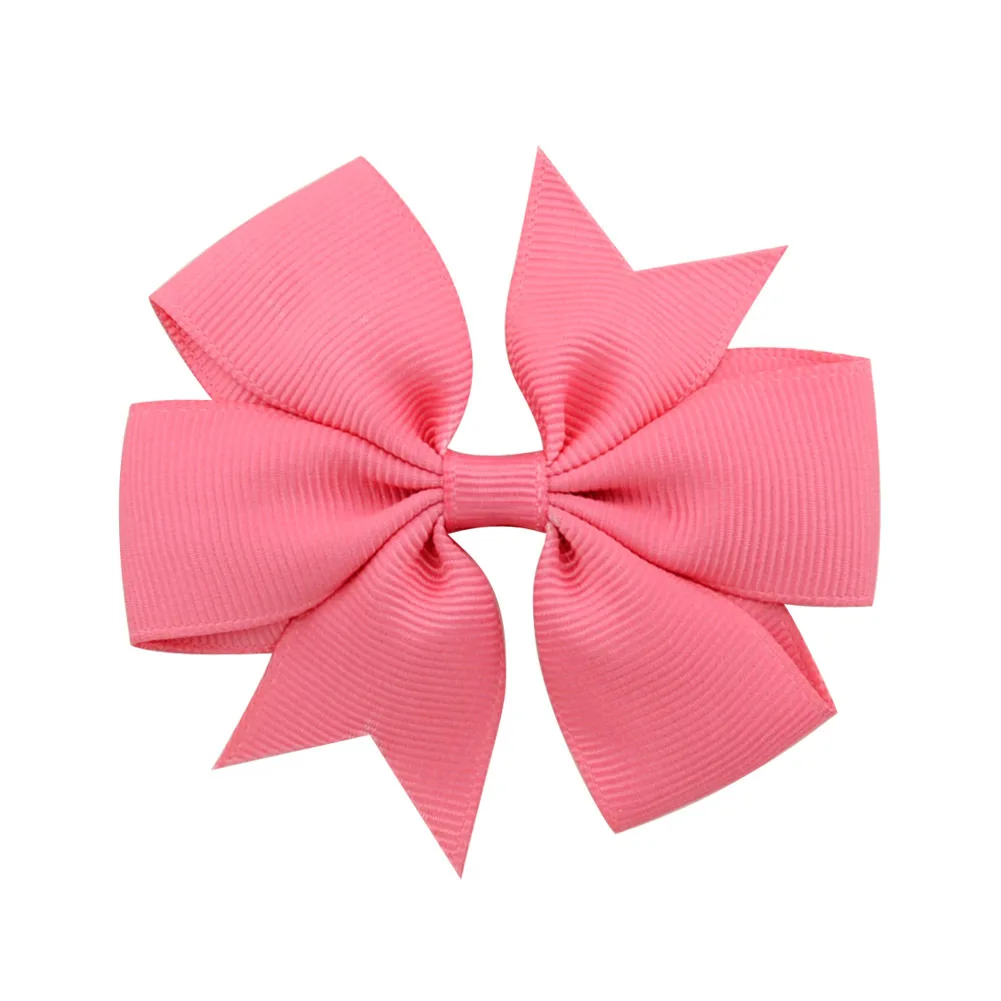 Vibrant Grosgrain Ribbon Hair Bows Clips