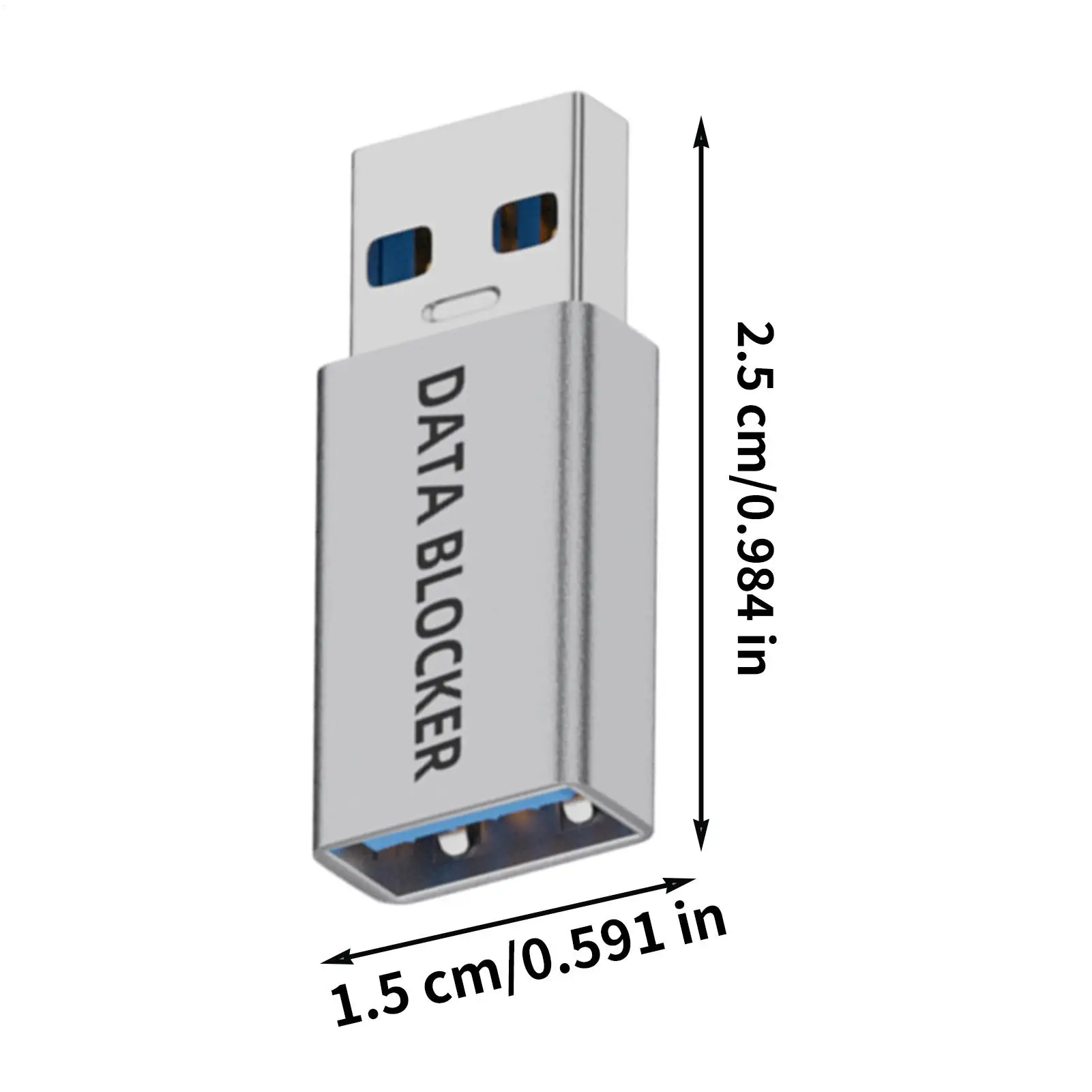 USB Data Blocker Security Adapter - Privacy and Data Protection Shield