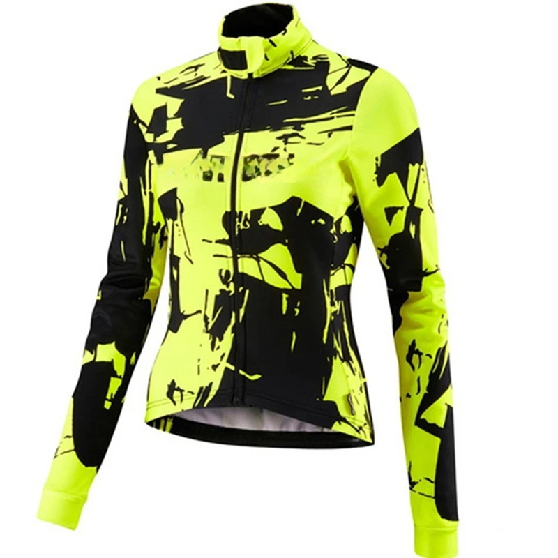 thumbnail image 1 of Chaquetas de ciclismo para mujer, maillot de manga larga, uniforme de ciclismo, ropa de ciclismo para mujer, ropa de bicicleta de carretera, 1 of 4