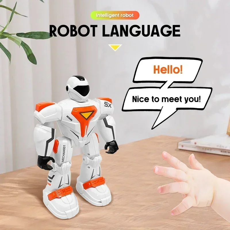 Rc Robot G26 Battle Dancing Robot Toy Remote Control Robot 2.4G Humanoid Gesture Sensing Robot Joysticks Toys for Kids Gift