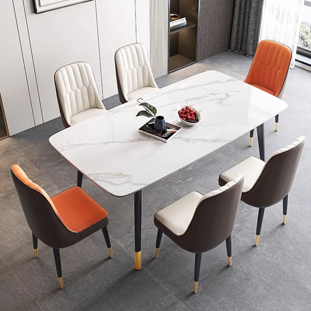 

Office Nail Dining Table Set Nordic High Modern Center Dining Table Italian Hotel Lobby Mesas De Comedor Dinning Set Furniture