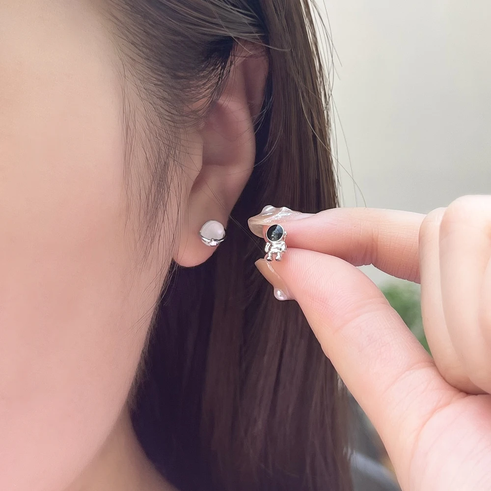 [TATIANA] 韓国☆SILVER925☆Opal Planet Earring MUSINSA | TATIANA (Silver 925) Opal Planet Earrings EC1989