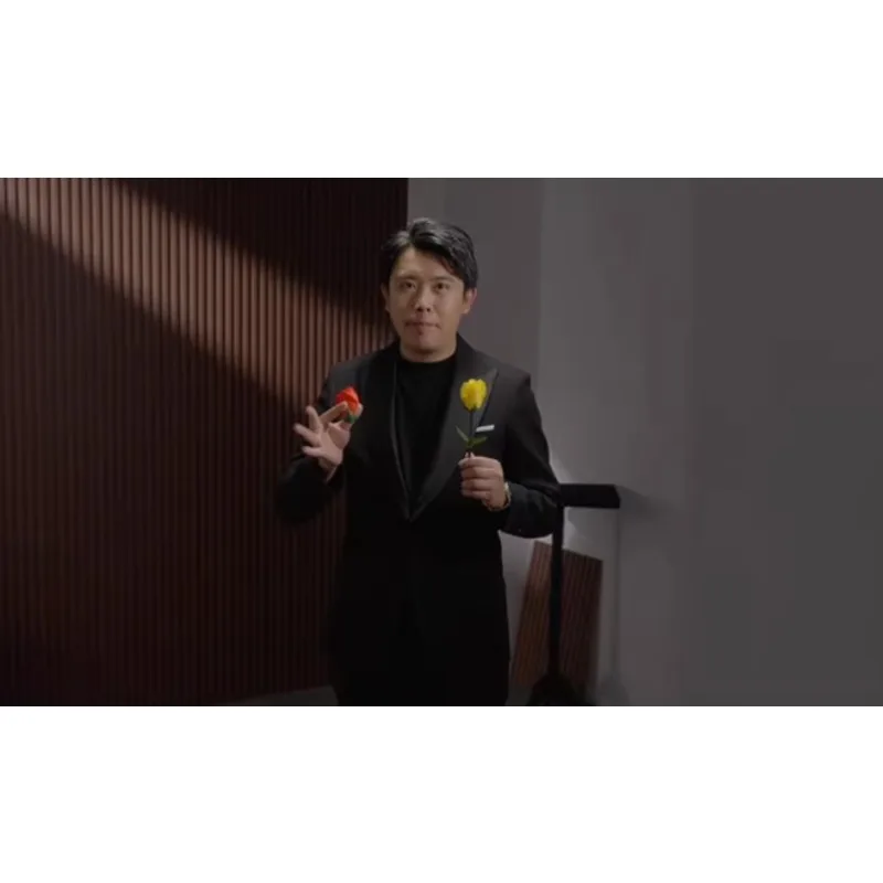 본드 리의 무대 마술 트릭 '영원한 장미', 4가지 색상의 장미가 사라지고 나타나는 마술, 색상 변화 꽃 환상