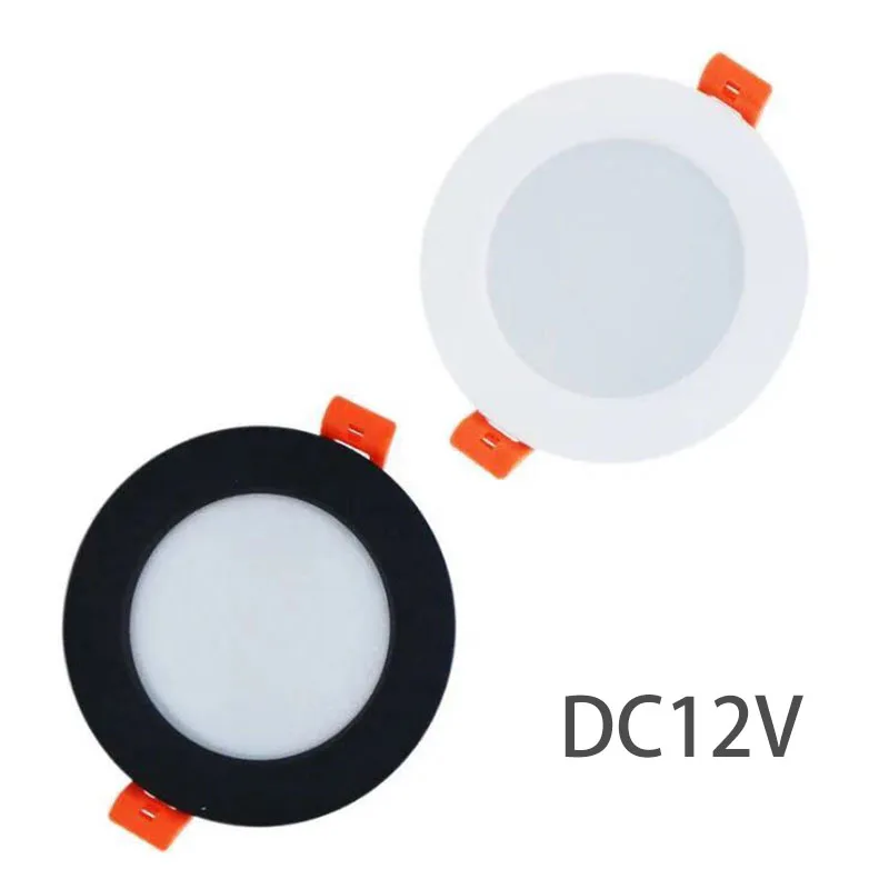DC 12V LED Downlight 3W 5W 7W 9W 12W Embedded Ceiling Lamp Spotlight Circular Decorative Lighting