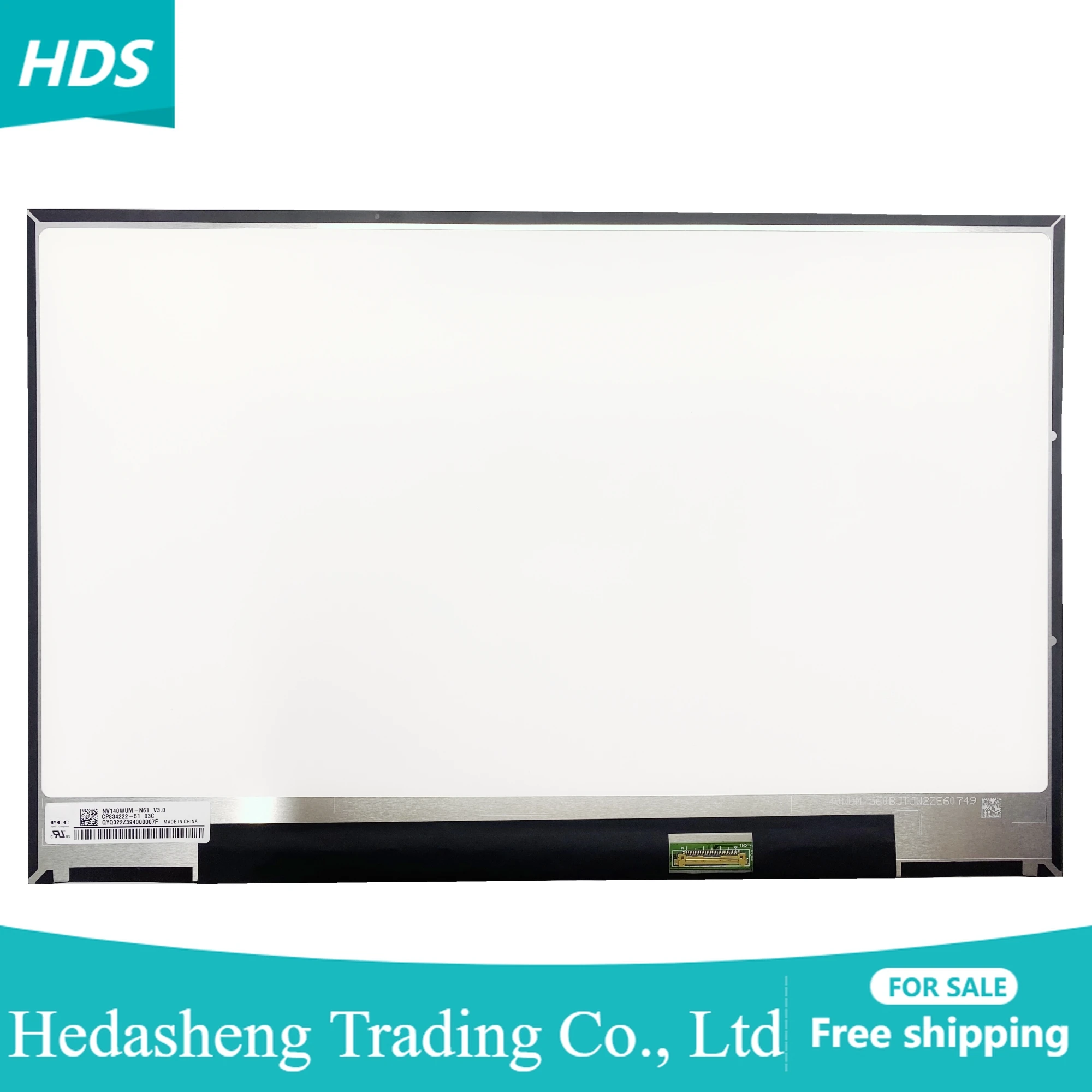 

NV140WUM-N61 V3.0 14,0 дюймовый матричный сменный экран панели ноутбука 1920x1200 EDP 30-контактный ЖК-экран