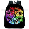 Smiling Critter Kids Kindergarten Backpack Catnap Dogday Toddler Boys Girls Cartoon Knapsack Mochila Children Mini Bagpacks 6