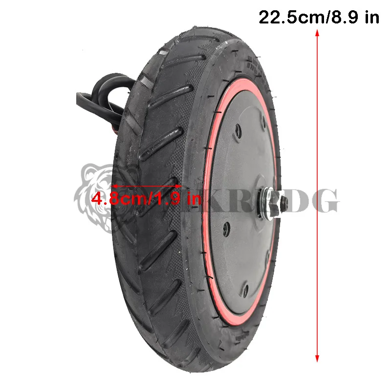 MechKit Nabenmotor Rad Für Xiaomi M365 E-Scooter - 8,5 Zoll 36V 250W Mit Rutschschutz