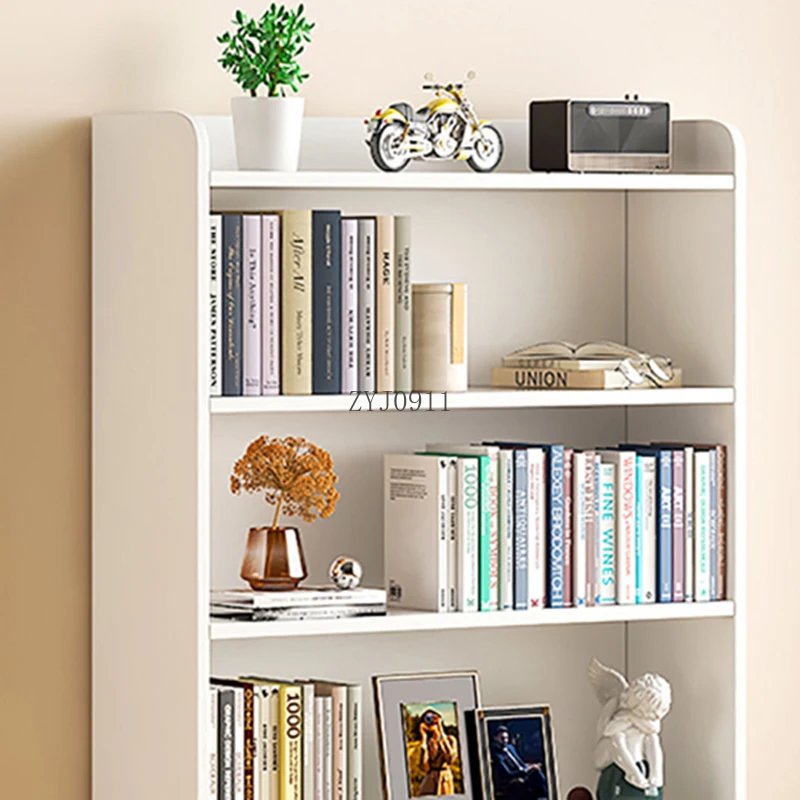 *Stand Library Bookcases Cabinets Modern Storage Children Bookcases Stackable Display Estante De Livros Minimalist Furniture