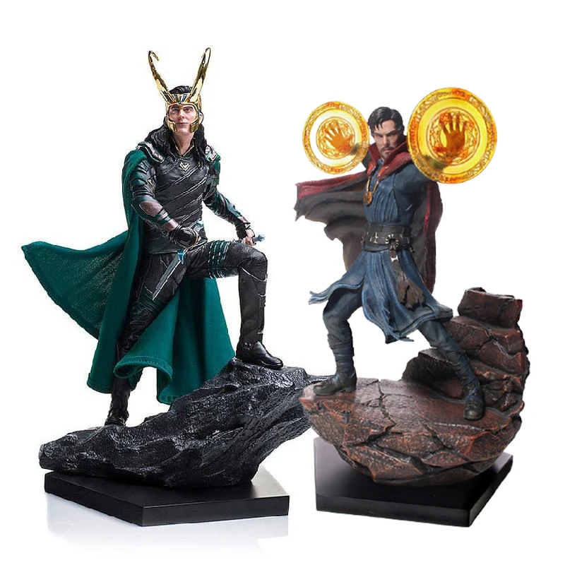 

Disney The Avengers Legand Action Figure Toys Captain America Doctor Strange Black Widow Loki Figurine Anime Model Gift for Kids