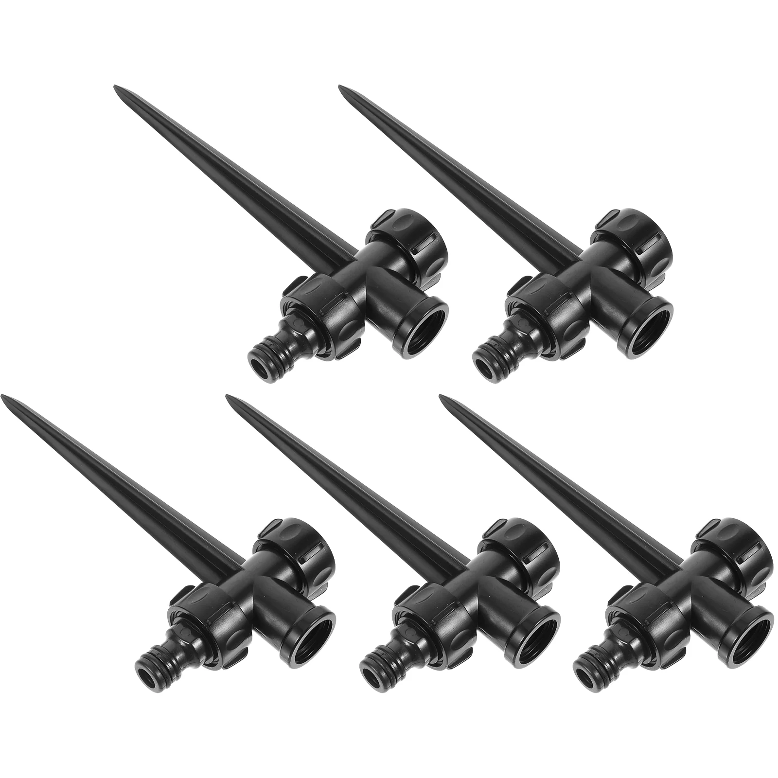 

5 Pcs Reusable Sprayer Spike Automatic Sprinkler Stake Garden Accessory Plastic Yard
