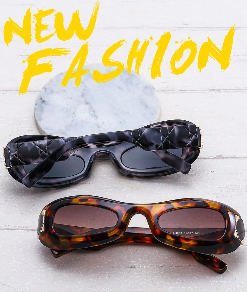 New Oval Sunglasses For Men Women 2023 Fashion Retro Brand Design Shades Eyewear Female Candy Color Goggle Sun Glasses UV400