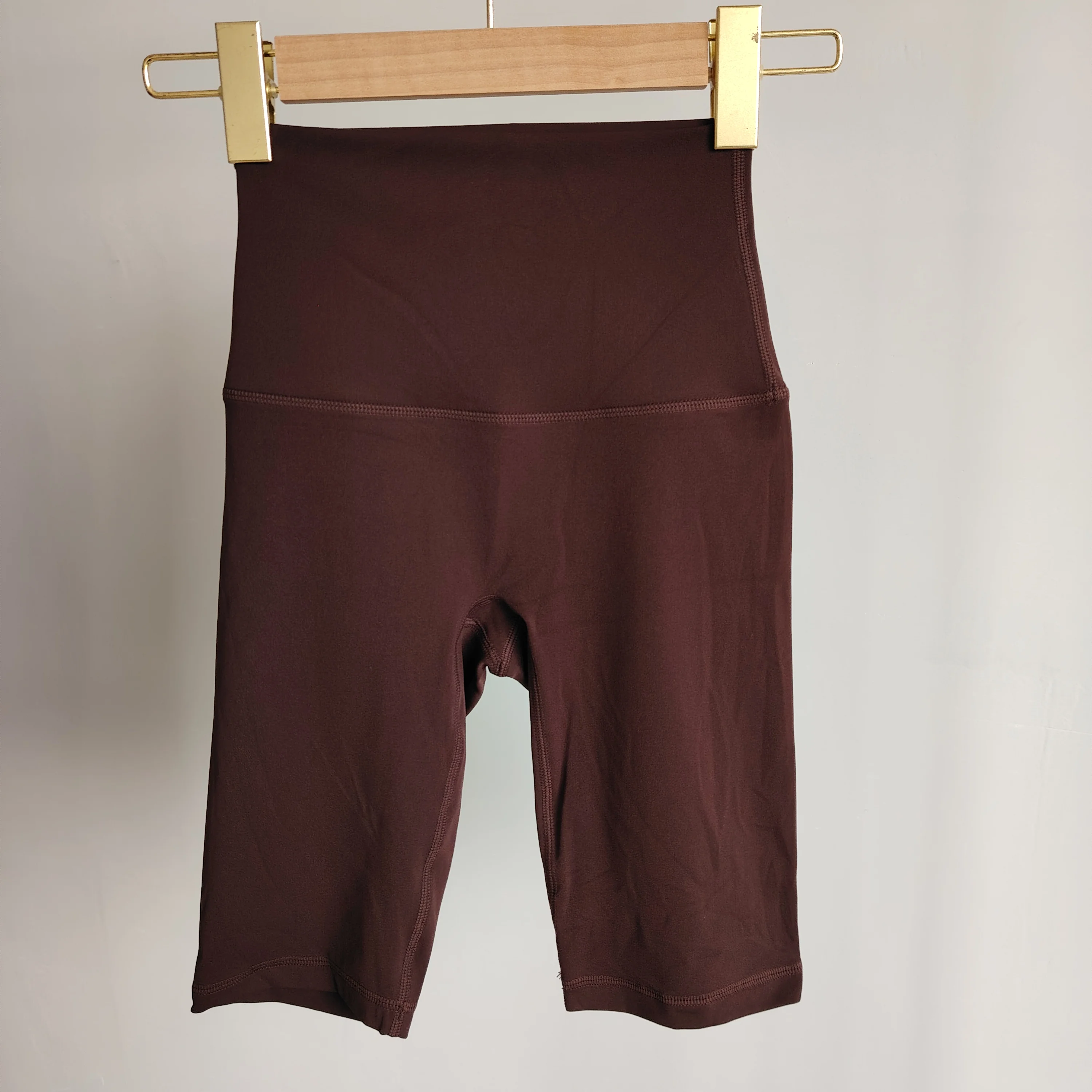 Solid Color Yoga Fitness Shorts Gym High Waist Women's Sports Tight Shorts Running Exercise Fashion Hot Girl Short Leggings Soft