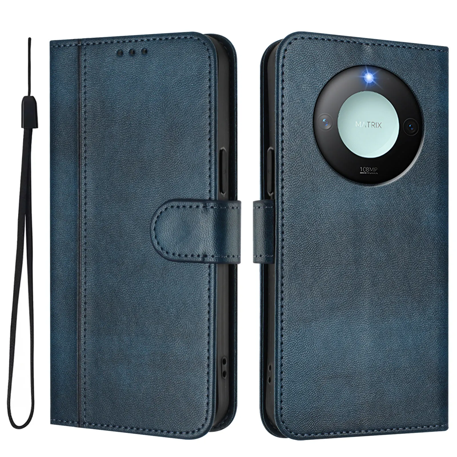 Premium Wallet Leather Flip Phone Case Cover