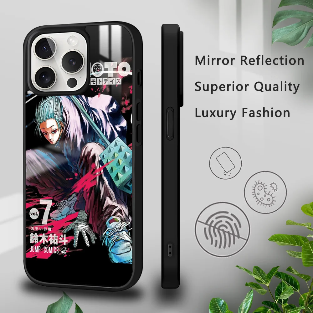 satsuki kawamoto 様 iPhone 16 Anime S-Sakamoto Days Phone Case For iPhone 16 15 14 13 12