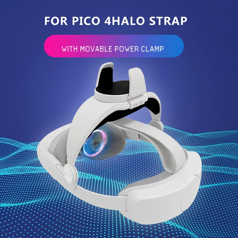 

Ремешок Halo для PICO 4, ремешок для головы, обновленный Элитный ремешок, альтернативный ремешок для головы для Pico4, аксессуары