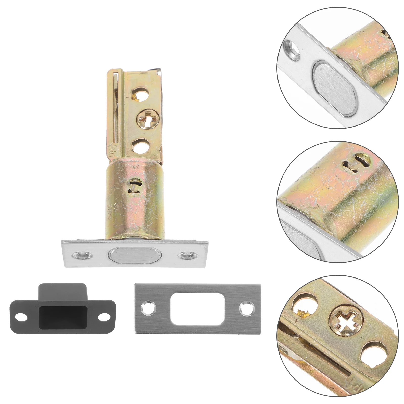 

Interior Door Latches Tubular Lock Handle Deadbolt Locks for inside Bathroom with
