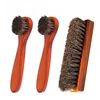 Chamois Leather Shoe Brush Horsehair Brush Boot Highlighting Polish For Car Seats Sofas 1