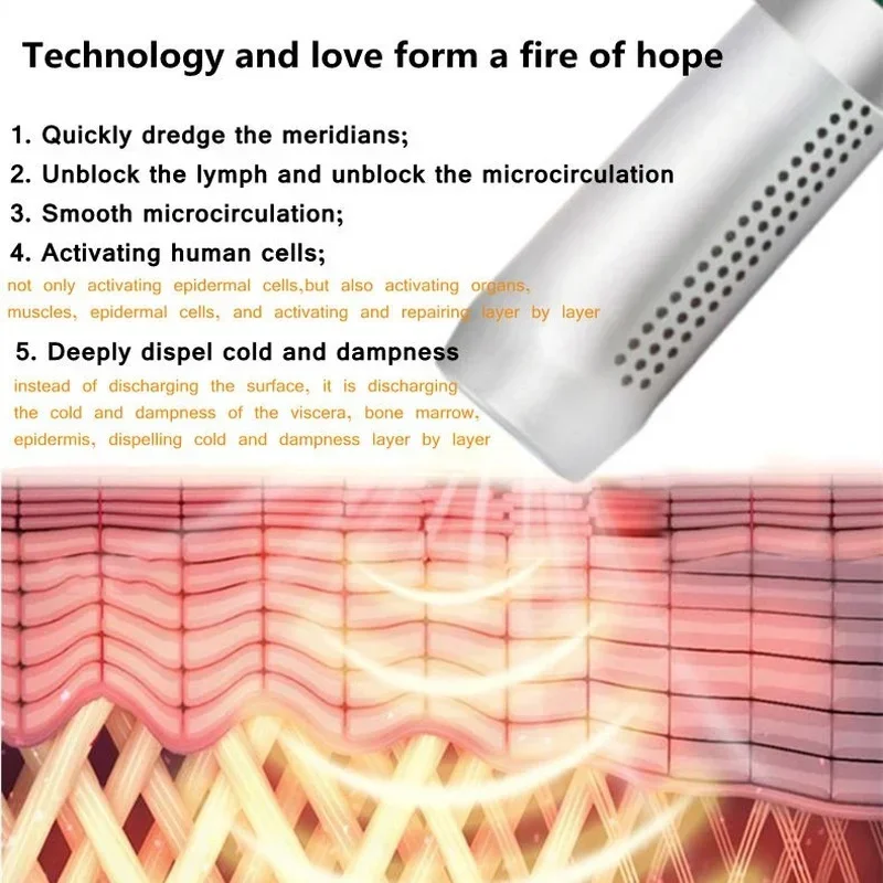 New Terahertz Wave Cell Light Magnetic Healthy Device Body Care Magnetic Healthy Device Electric Heating Therapy Physiotherapy