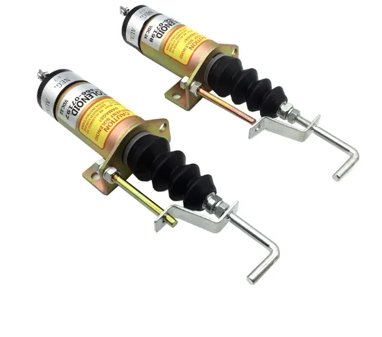 

Fuel Shutoff Solenoid 366-07197 SA-3405-T 1502-12C7U2B2S1 Stop Solenoid 12V/24V Diesel Engine Part XOJOX