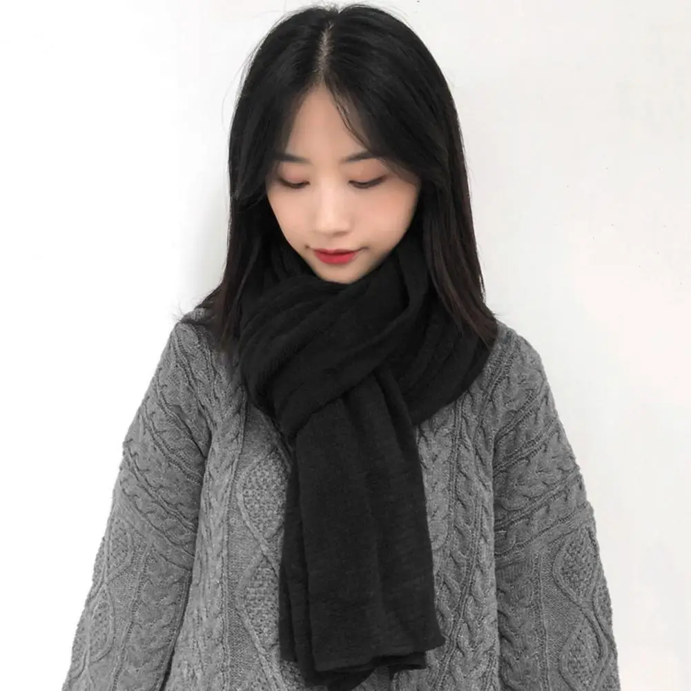 Рисунок 2 - Теплый шарф, толстый теплый женский