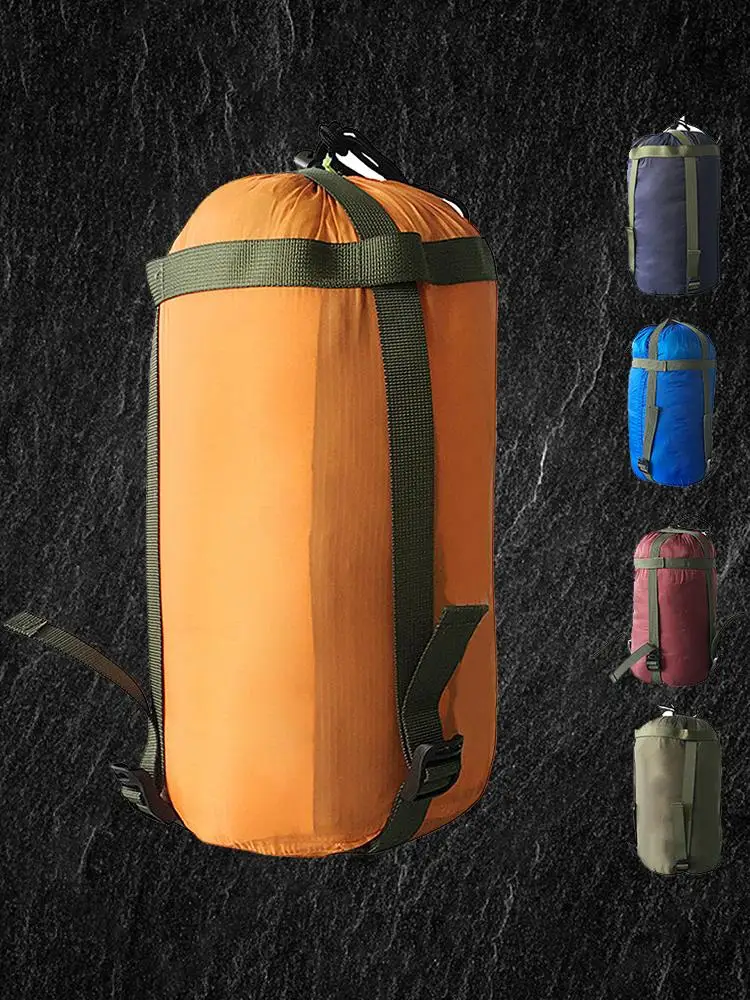 Sac De Compression Pour Camping – 380x180x180 Mm, Rangement Hamac, Mummy Sack
