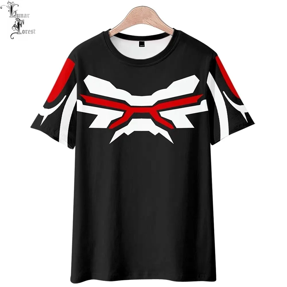 

Kamen rider ark-a 3d print T-shirt summer fashion around neck short sleeve popular anime japanese streetwear 2024