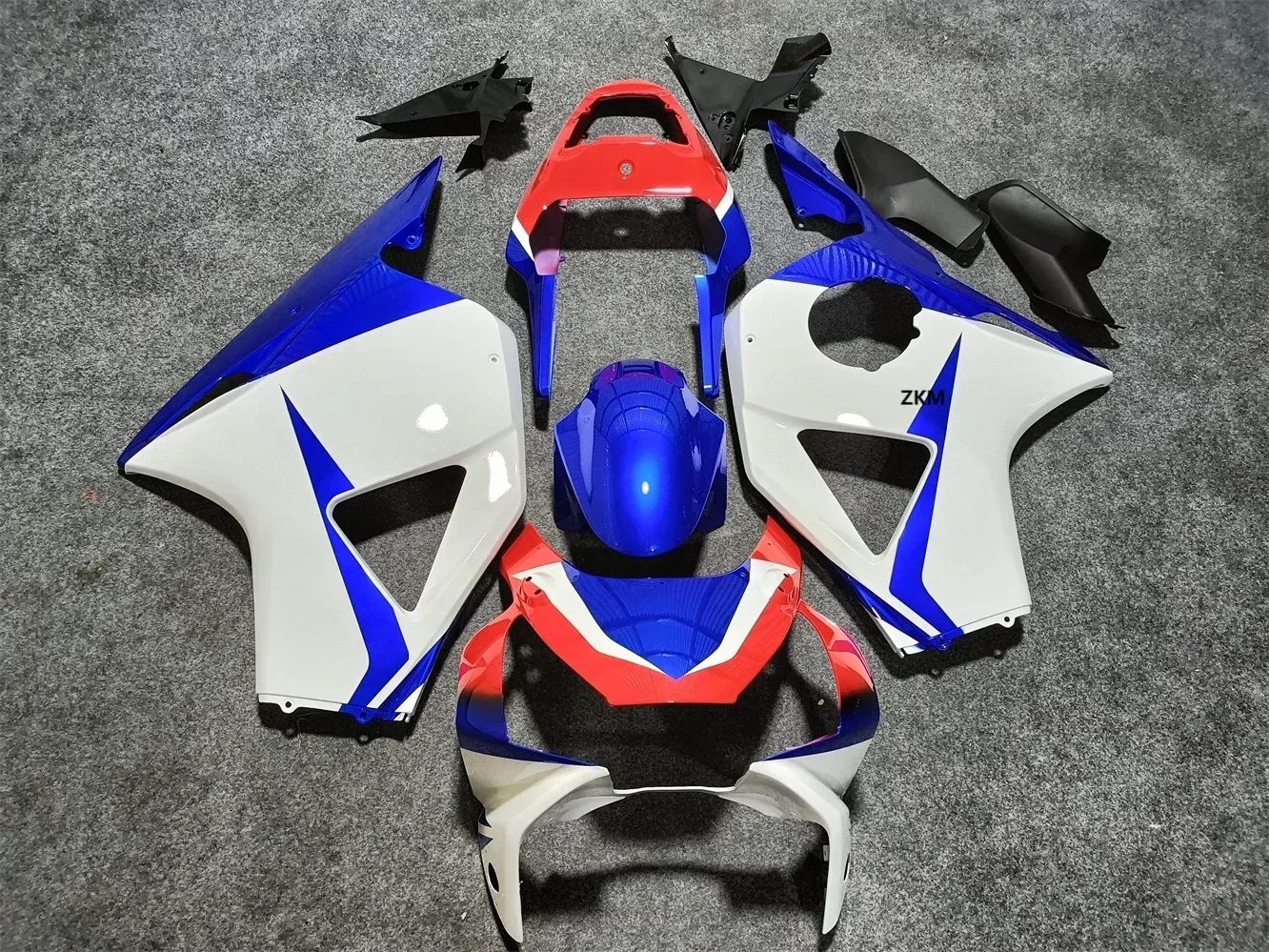 

Fit For CBR900RR 954 High Quality fairings kit ABS 02 03 2002 2003 CBR954 cbr 954 Plastic White blue Fairing