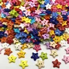 New 12mm-15mm-20mm Colours Five- Pointed Star with Two Eye Buttons  Resin Sewing Buttons Diy Scrapbooking Multicolour 1