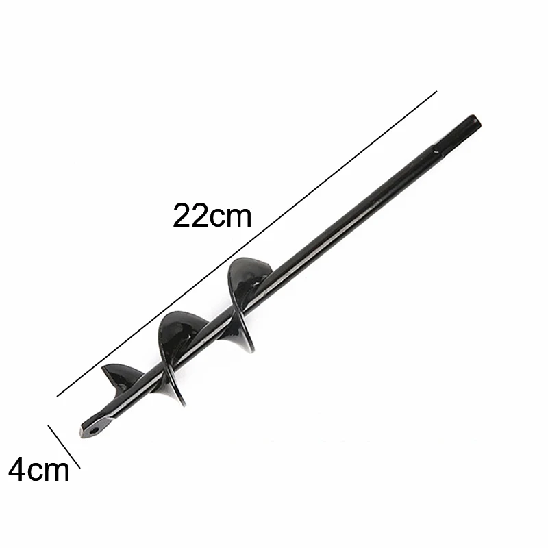 Garden Spiral Drill Bit - Alloy Ground Drill for Planting and Soil Cultivation