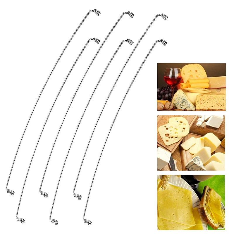 Cheese Knives Set 10Pcs Cheese Cutting Wire Multipurpose Butter Wire Splitter Cheese Slicer Cutter Cutting Serving for Kitchen Tool Replacement