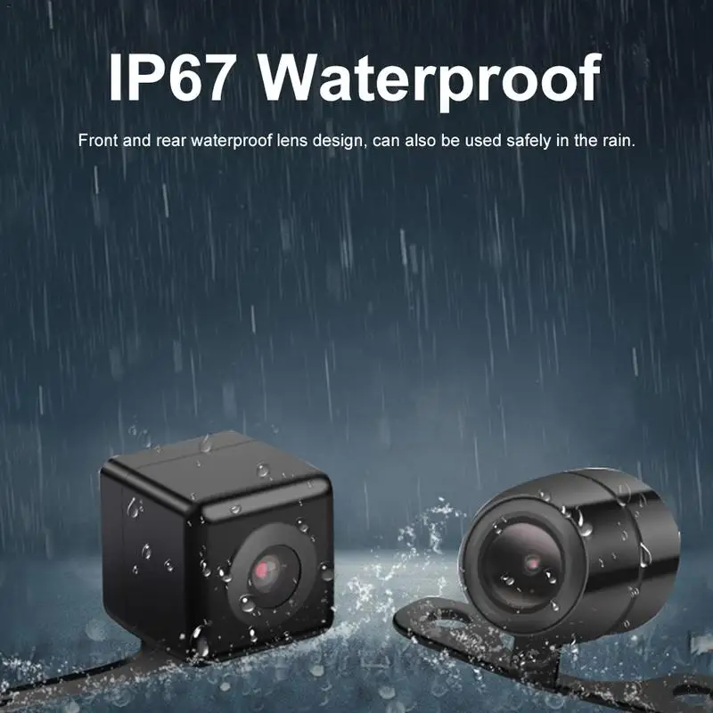 

Motorcycle Dash Cam Waterproof Bike Dash Cam Visual Clarity Bike Camera DVR Dash Cam Motorbike Video cam Reliable Loop Recorder