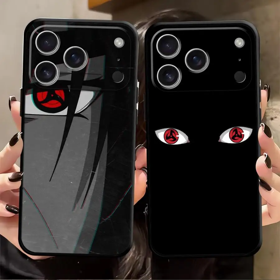 Black Soft Anime Ninja Phone Cover Case